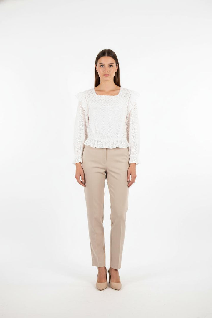 Blouse Blanche - Taille M/38 de la marque Sandro | PARAD64403 - Vendu par Paradigme - Image 1