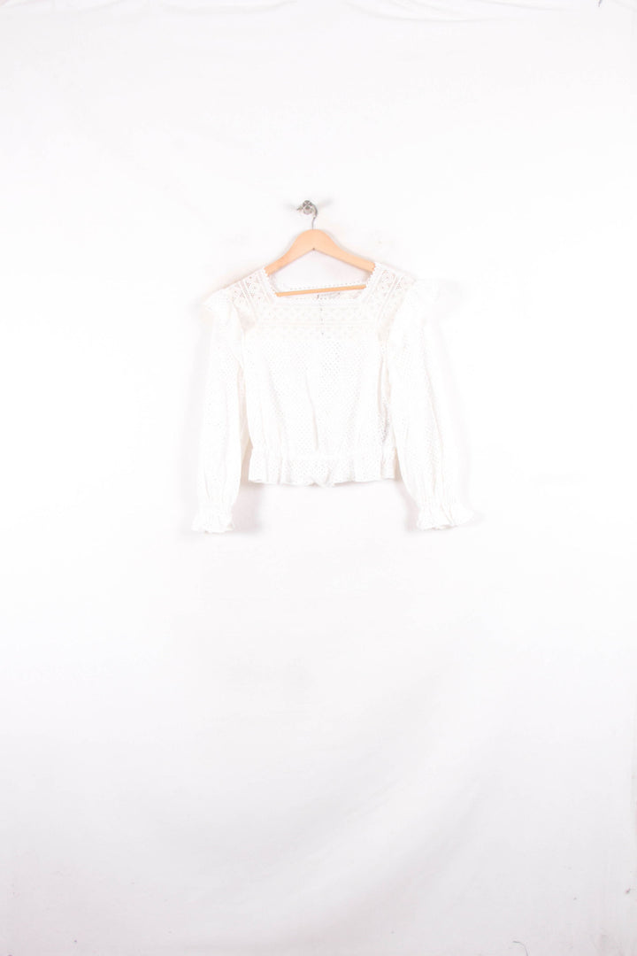 Blouse Blanche - Taille M/38 de la marque Sandro | PARAD64403 - Vendu par Paradigme - Image 2