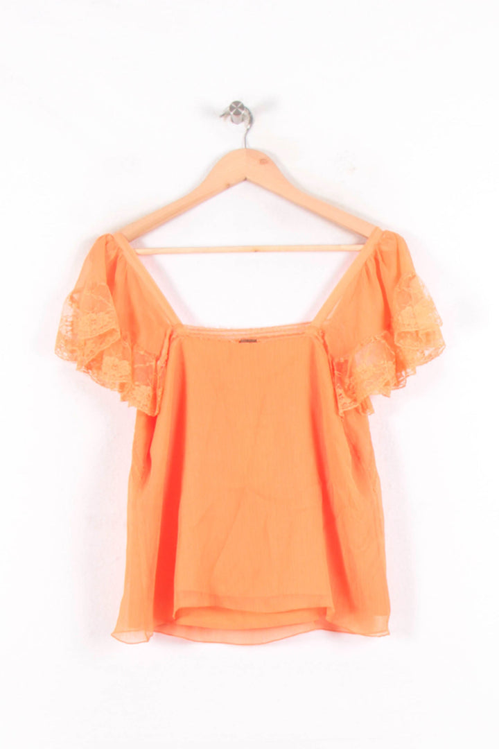 Blouse Orange - Taille L/40 de la marque One Step | PARAD64405 - Vendu par Paradigme - Image 4