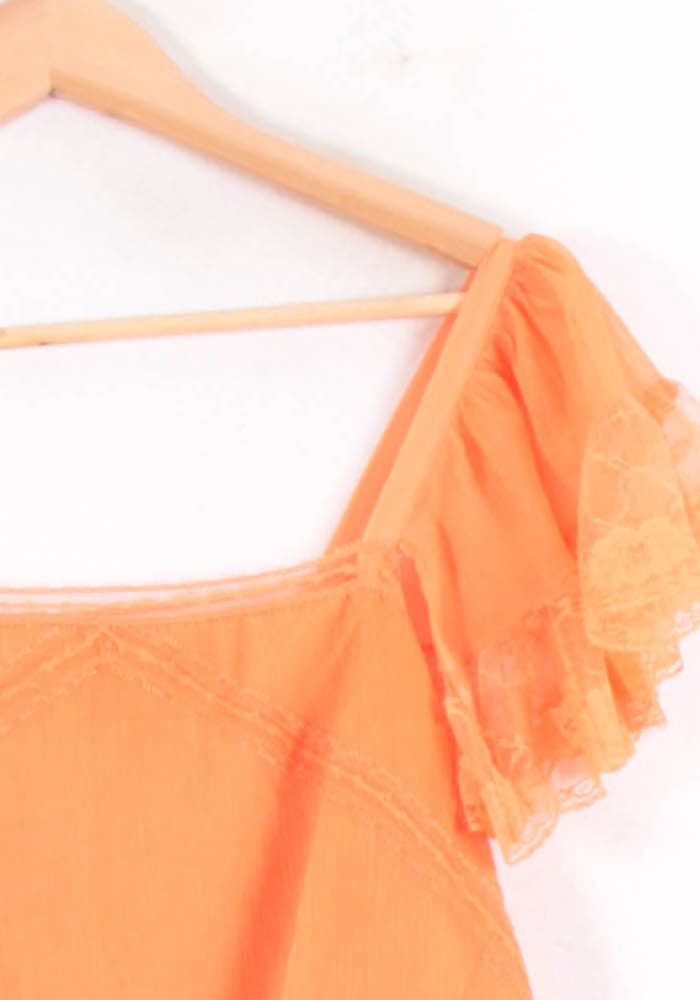Blouse Orange - Taille L/40 de la marque One Step | PARAD64405 - Vendu par Paradigme - Image 3