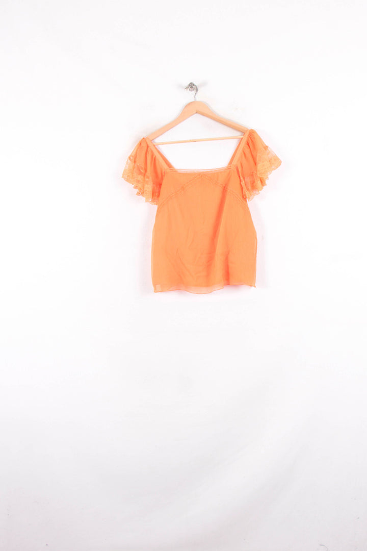 Blouse Orange - Taille L/40 de la marque One Step | PARAD64405 - Vendu par Paradigme - Image 2