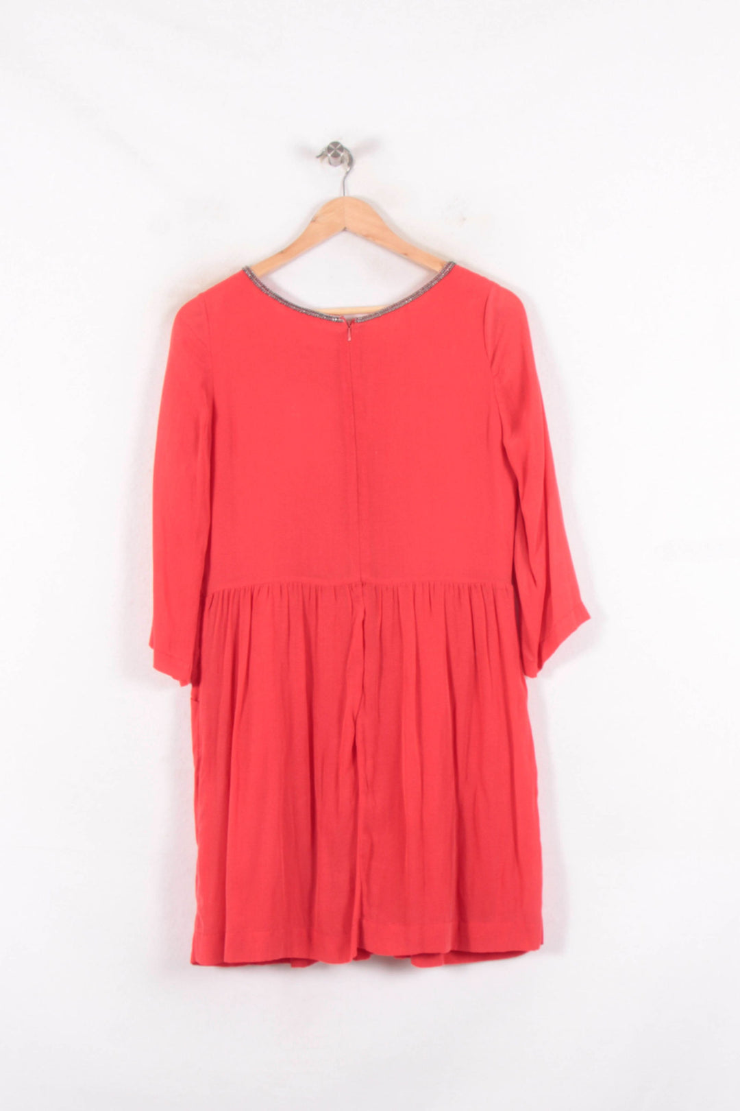 Robe Midi Rouge - Taille M/38 de la marque Stella Forest | PARAD64412 - Vendu par Paradigme - Image 4