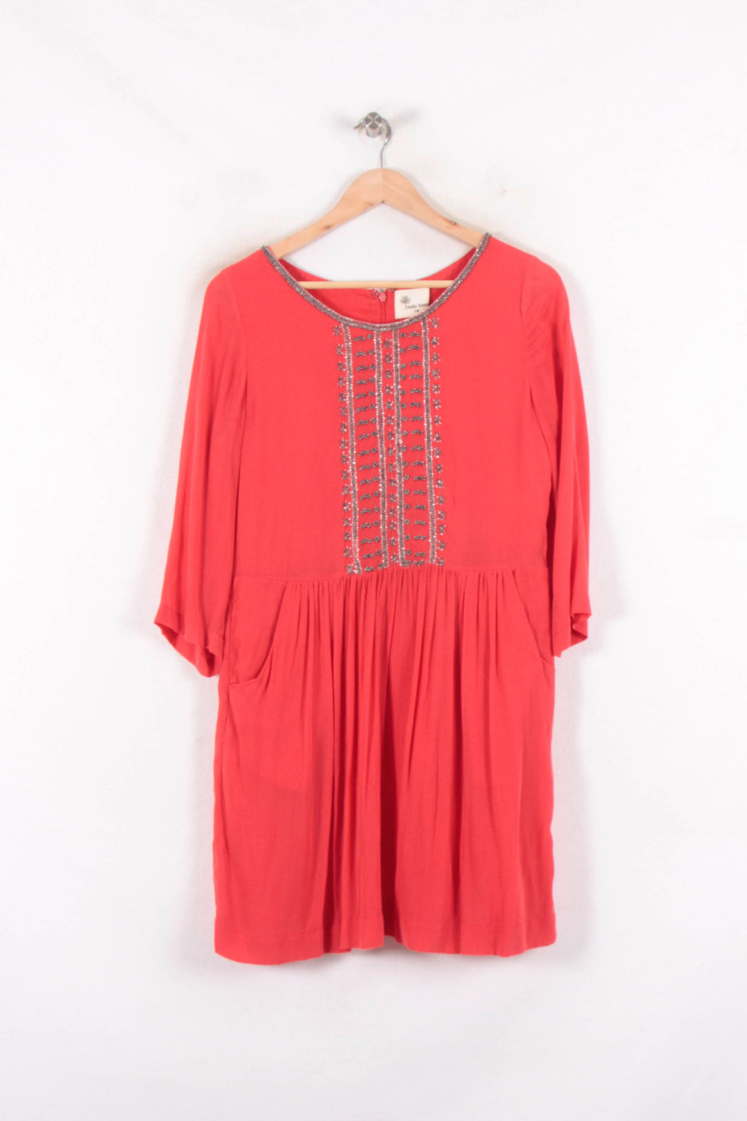 Robe Midi Rouge - Taille M/38 de la marque Stella Forest | PARAD64412 - Vendu par Paradigme - Image 2