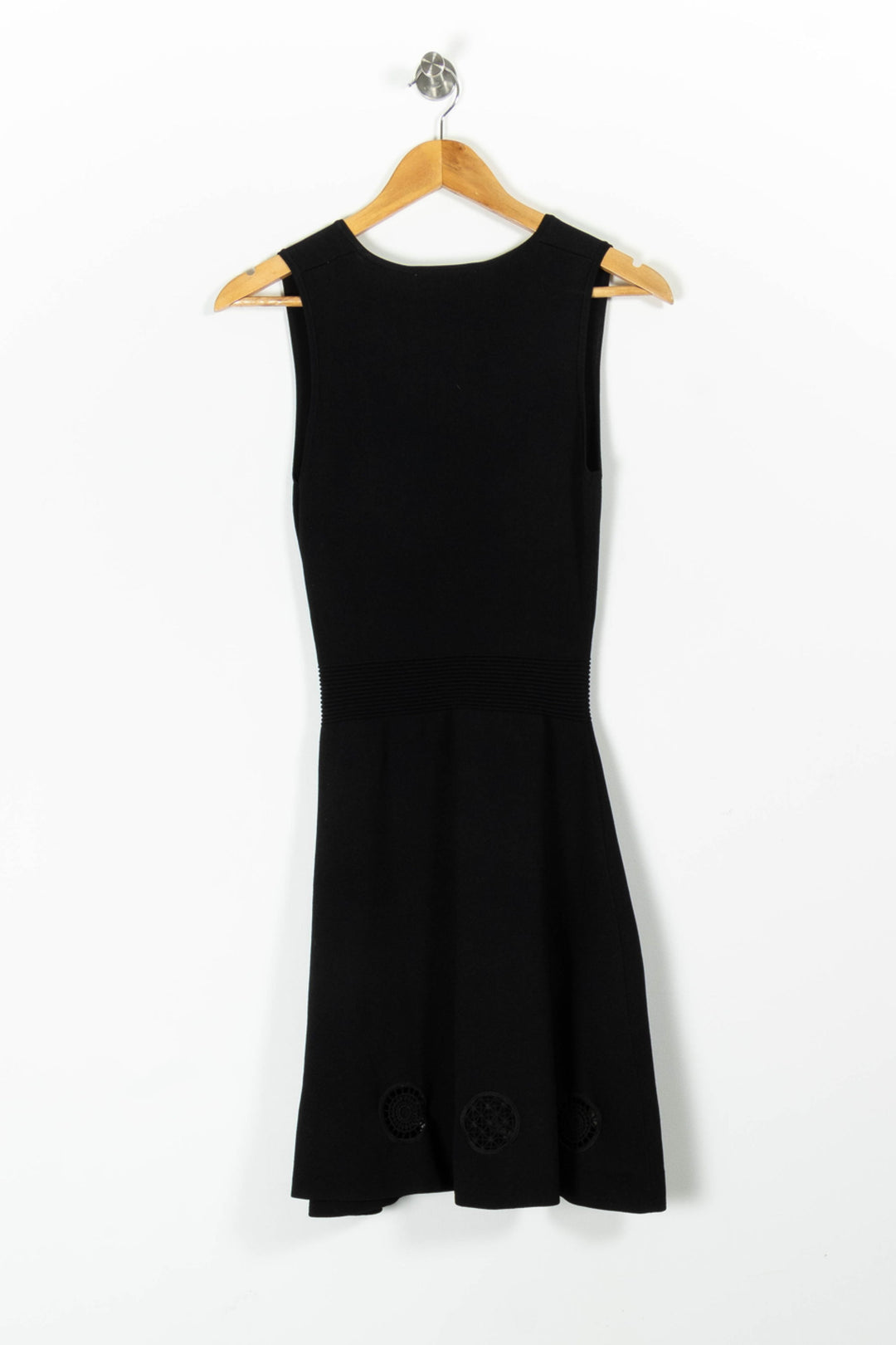 Robe Midi Noire - Taille M/38 de la marque Sandro | PARAD64417 - Vendu par Paradigme - Image 4