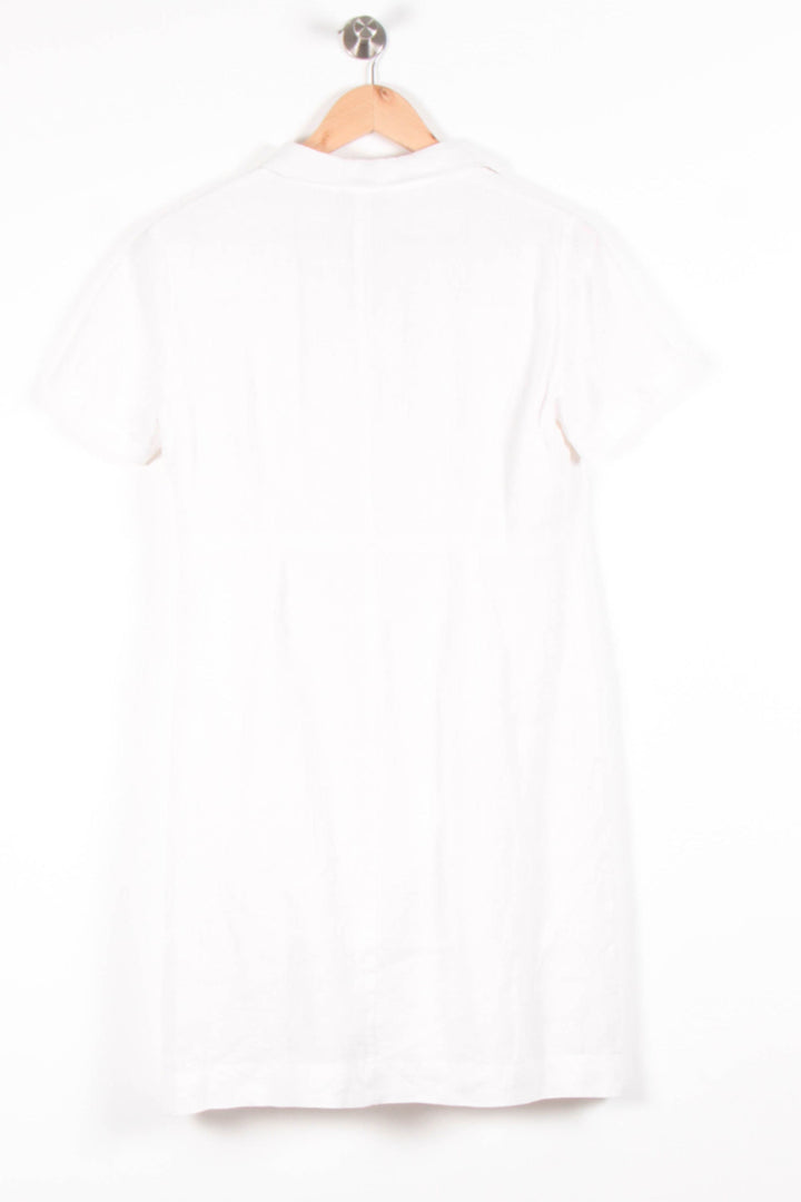 Robe Chemise Blanche - Taille M/38 de la marque Caroll | PARAD64421 - Vendu par Paradigme - Image 4