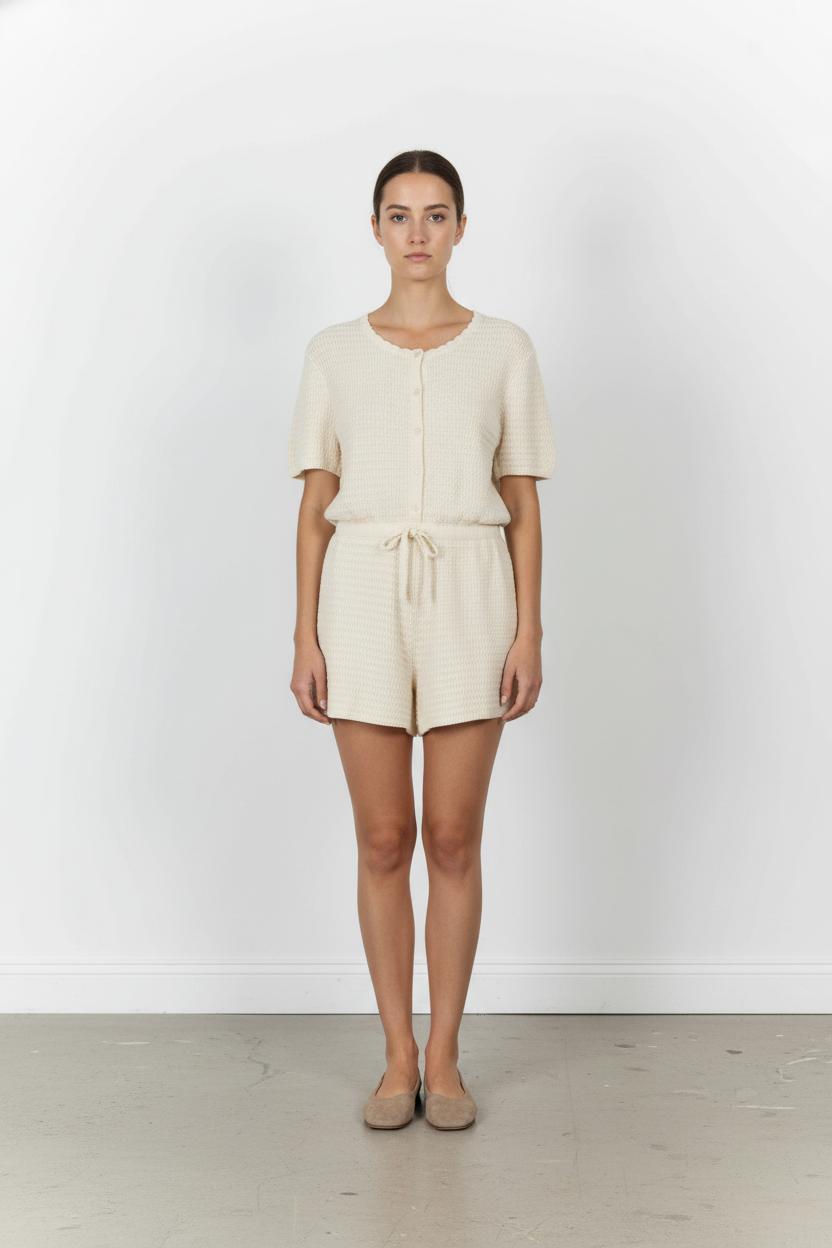 Combishort Beige - Taille M/38 de la marque Des petits hauts | PARAD64423 - Vendu par Paradigme - Image 1