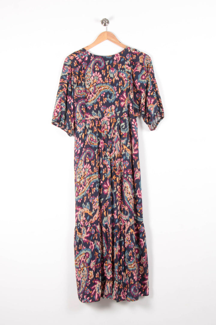 Robe Longue Multicolore - Taille M/38 de la marque Maison 123 | PARAD64424 - Vendu par Paradigme - Image 4