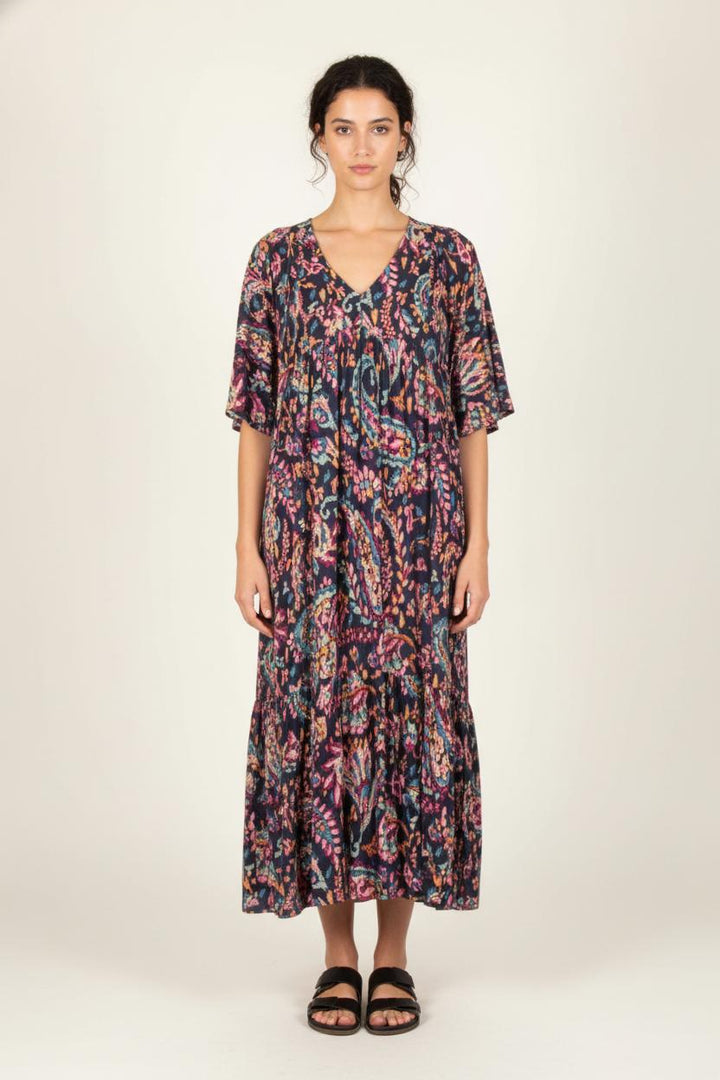 Robe Longue Multicolore - Taille M/38 de la marque Maison 123 | PARAD64424 - Vendu par Paradigme - Image 1