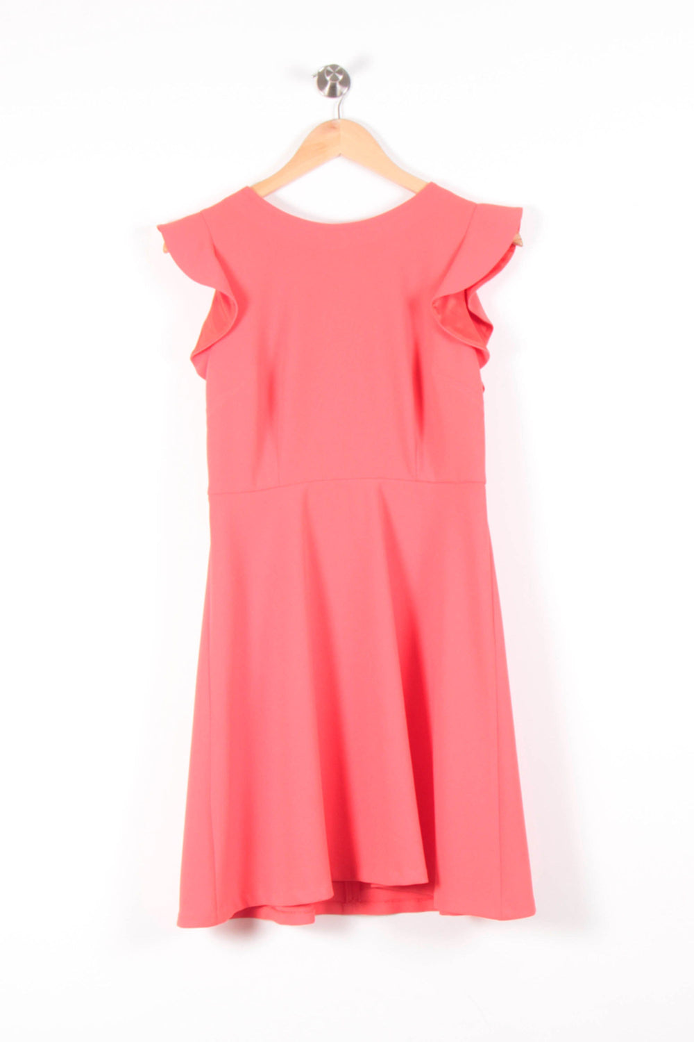 Robe Évasée Rouge - Taille M/38 de la marque Claudie Pierlot | PARAD64425 - Vendu par Paradigme - Image 2