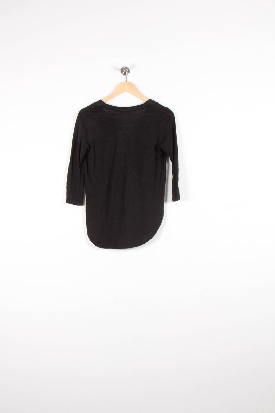 Blouse Noire - Taille S/36 de la marque Sandro | PARAD64429 - Vendu par Paradigme - Image 4