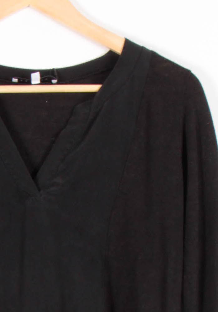 Blouse Noire - Taille S/36 de la marque Sandro | PARAD64429 - Vendu par Paradigme - Image 3
