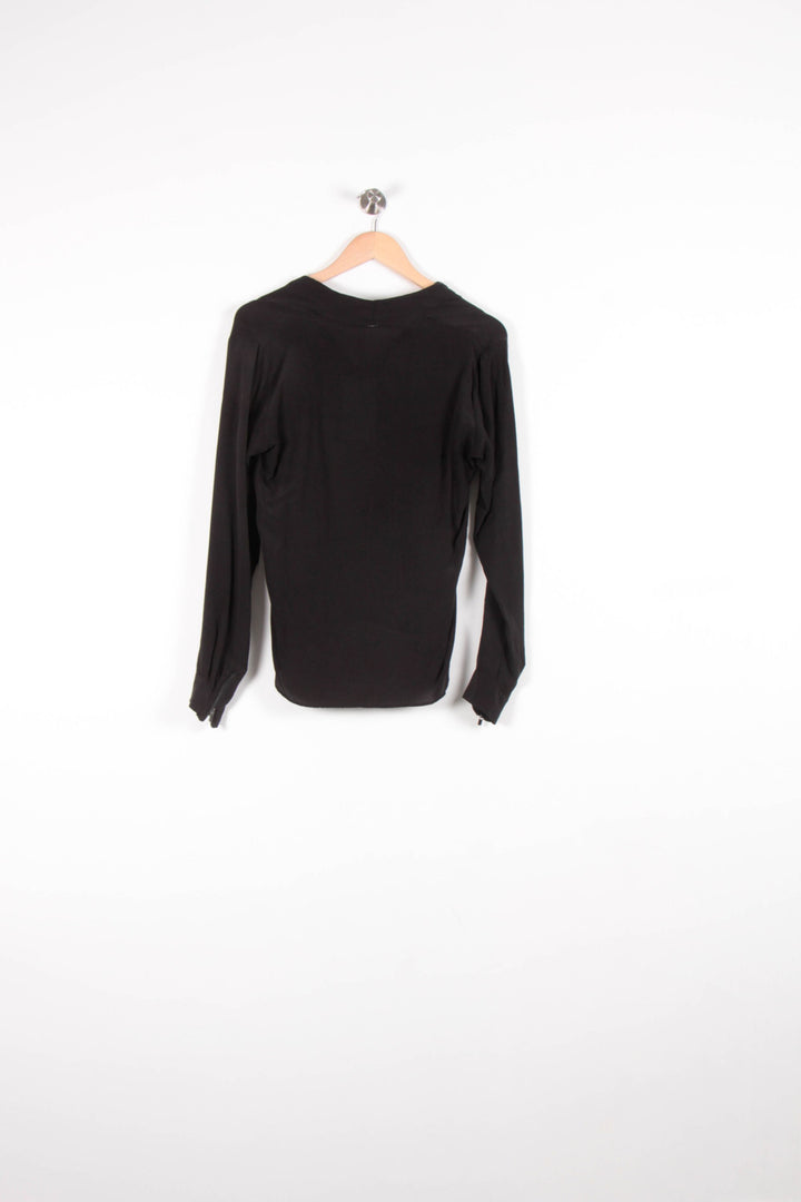 Blouse Noire - Taille M/38 de la marque IKKS | PARAD64430 - Vendu par Paradigme - Image 4