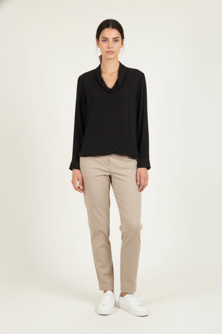 Blouse Noire - Taille M/38 de la marque IKKS | PARAD64430 - Vendu par Paradigme - Image 1