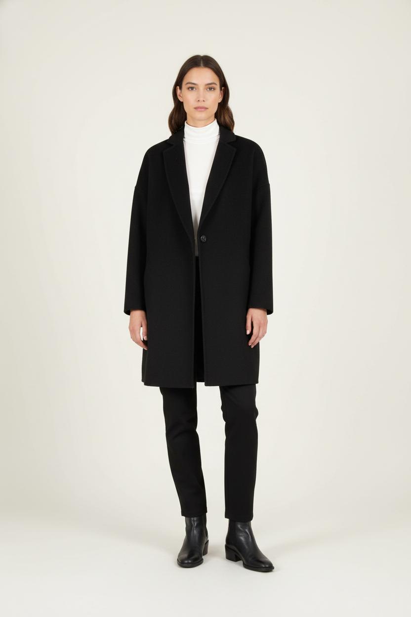 Manteau Noir - Taille S/36 de la marque Comptoir des Cotonniers | PARAD64432 - Vendu par Paradigme - Image 1