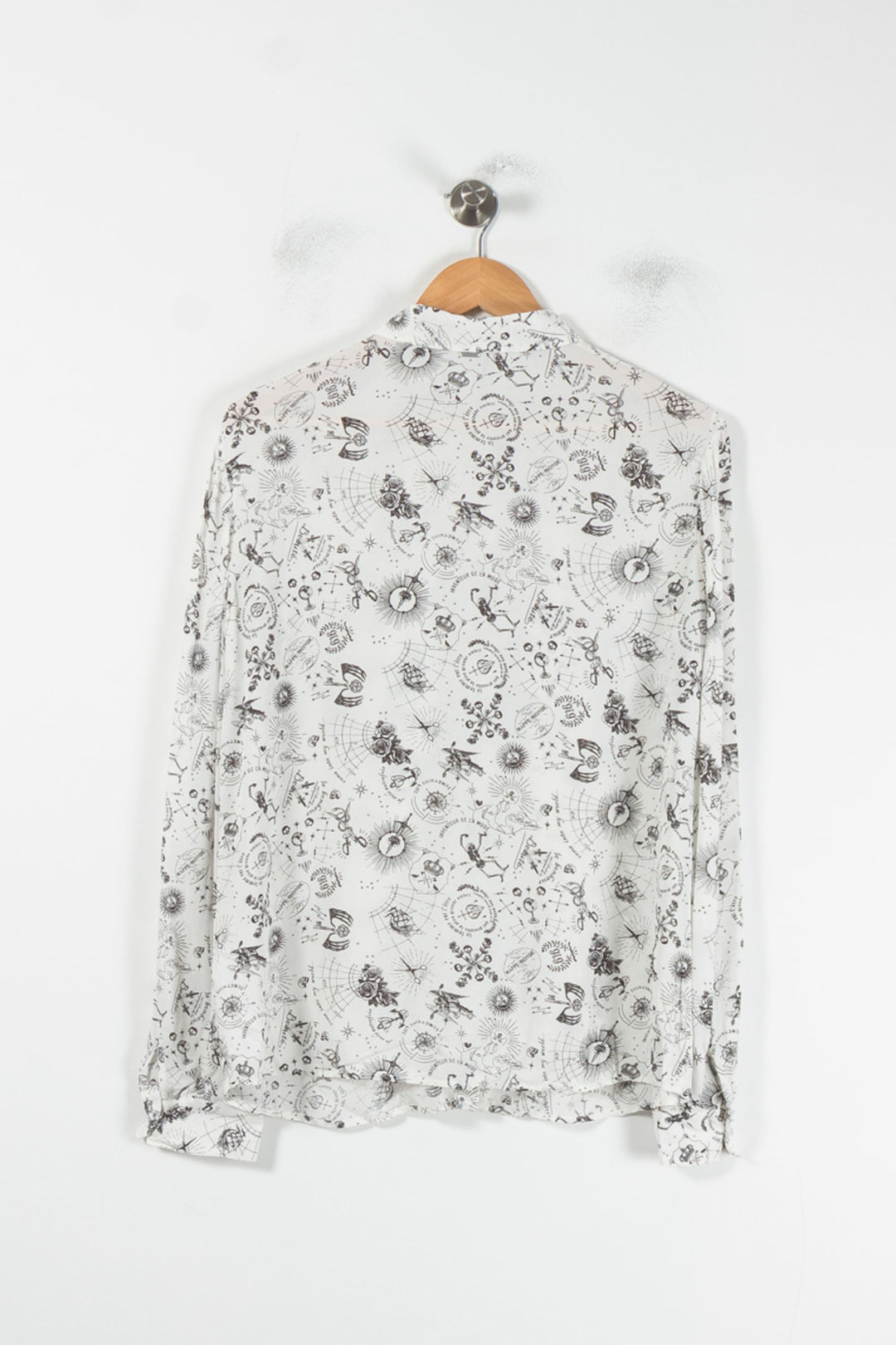 Chemise Blanche et Noire - Taille M/38 de la marque IKKS | PARAD64451 - Vendu par Paradigme - Image 4
