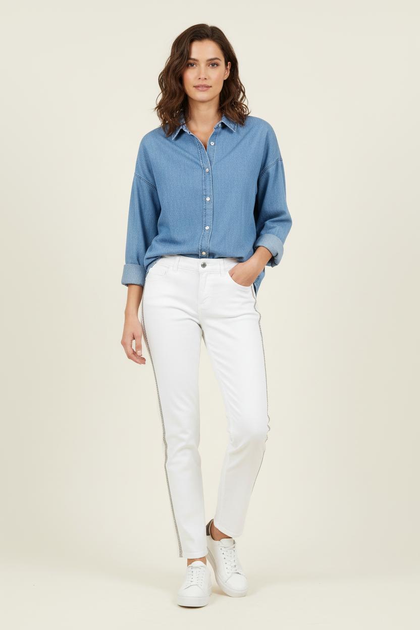 Jean Blanc - Taille M/38 de la marque Liu Jo | PARAD64465 - Vendu par Paradigme - Image 1