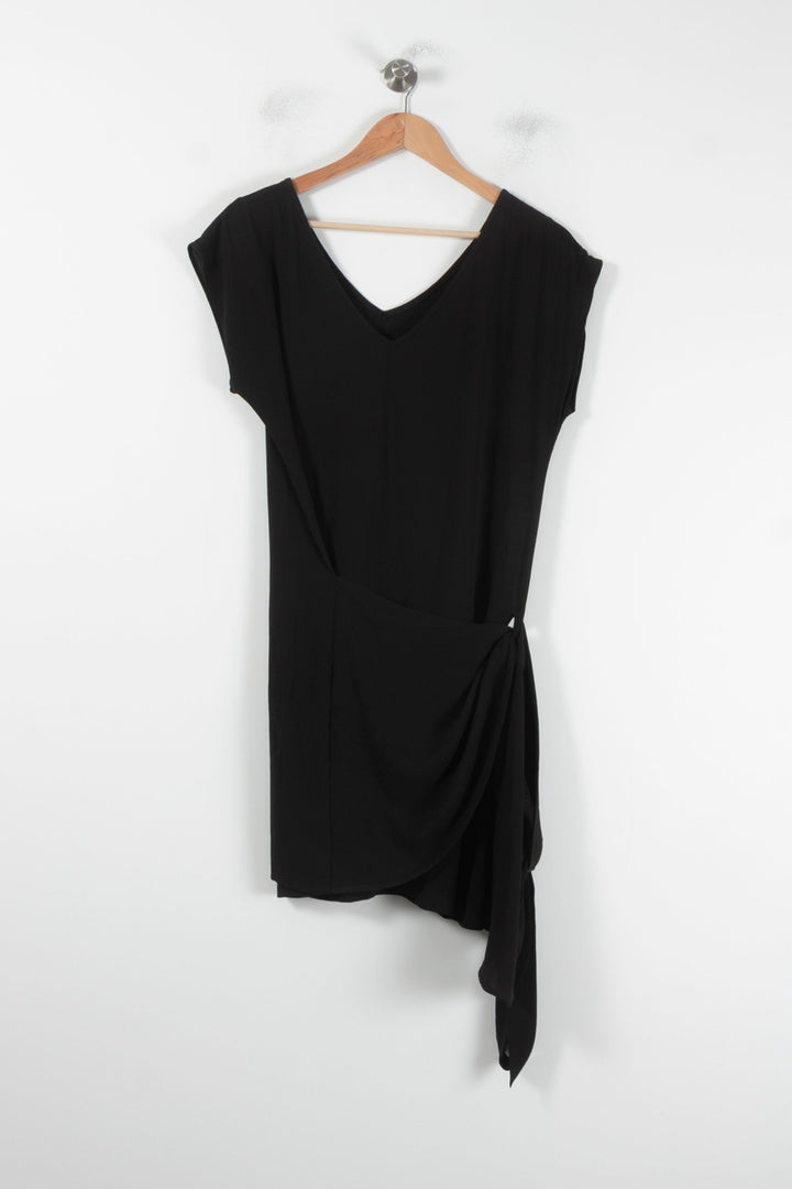 Robe Asymétrique Noire - Taille M/38 de la marque IKKS | PARAD64468 - Vendu par Paradigme - Image 4