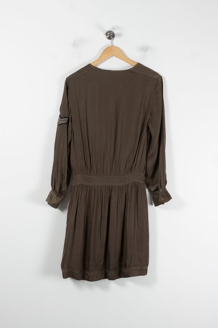 Robe Midi Verte - Taille M/38 de la marque IKKS | PARAD64469 - Vendu par Paradigme - Image 4