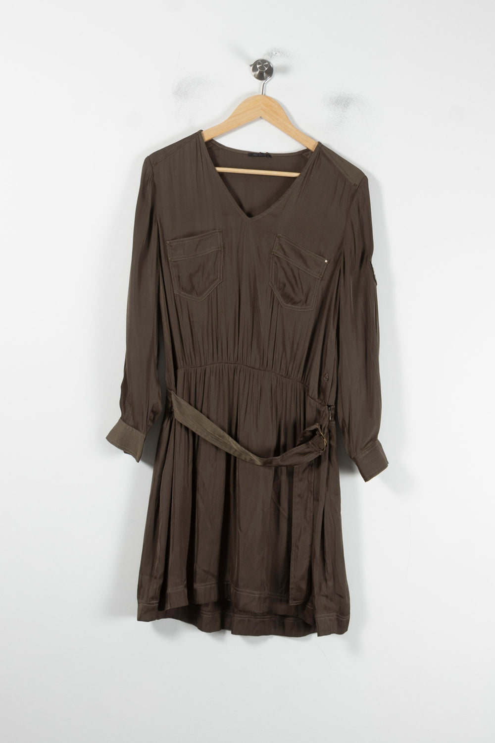 Robe Midi Verte - Taille M/38 de la marque IKKS | PARAD64469 - Vendu par Paradigme - Image 2