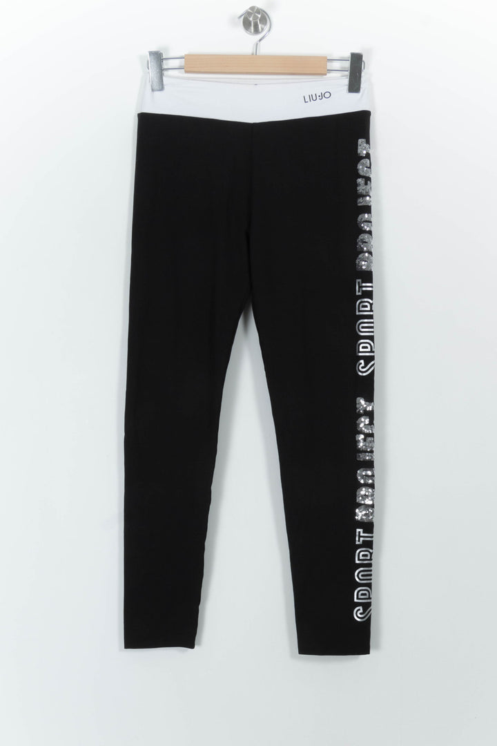 Legging Noir et Blanc - Taille S/36 de la marque Liu Jo | PARAD64483 - Vendu par Paradigme - Image 2