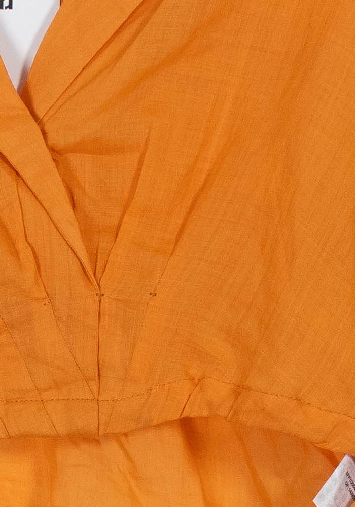 Blouse Orange - Taille L/40 de la marque Sandro | PARAD64485 - Vendu par Paradigme - Image 3