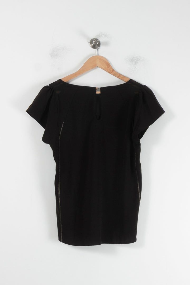 Blouse Noire - Taille S/36 de la marque Grace & Mila | PARAD64486 - Vendu par Paradigme - Image 4