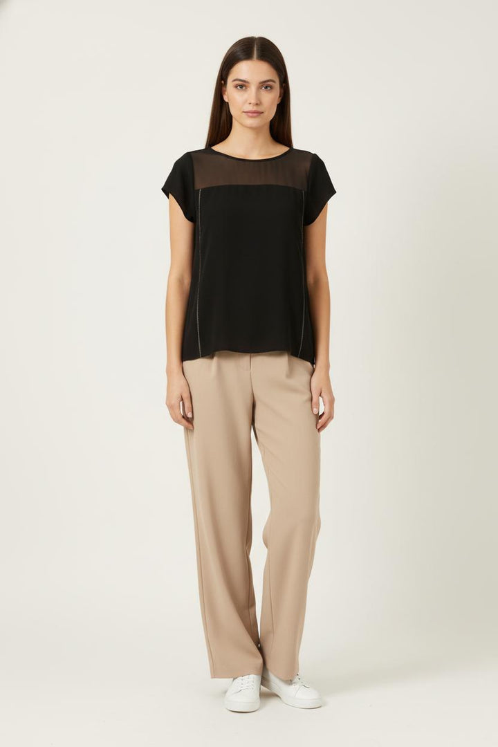 Blouse Noire - Taille S/36 de la marque Grace & Mila | PARAD64486 - Vendu par Paradigme - Image 1