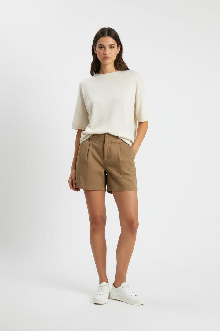 Short Marron - Taille M/38 de la marque IKKS | PARAD64488 - Vendu par Paradigme - Image 1