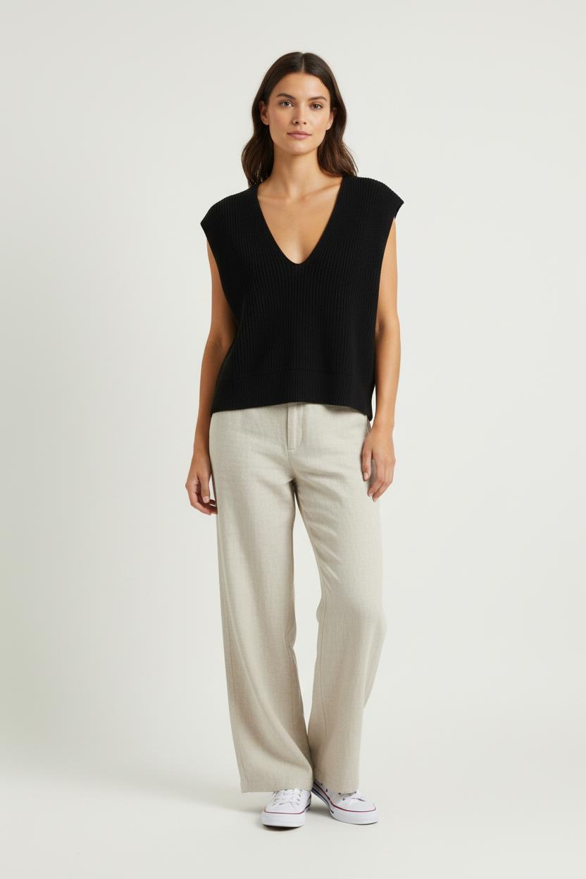 Débardeur Noir - Taille M/38 de la marque Liu Jo | PARAD64494 - Vendu par Paradigme - Image 1