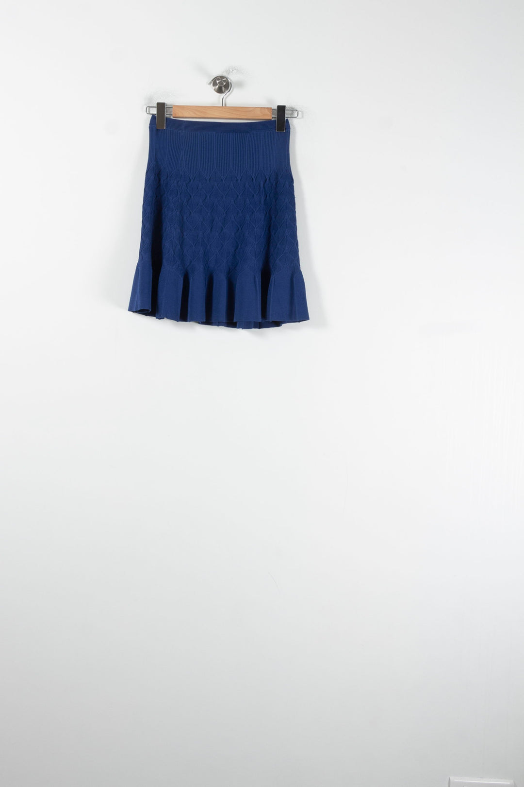 Jupe Plissée Bleue - Taille S/36 de la marque Sandro | PARAD64502 - Vendu par Paradigme - Image 4