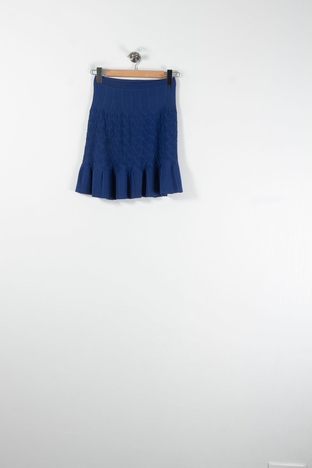 Jupe Plissée Bleue - Taille S/36 de la marque Sandro | PARAD64502 - Vendu par Paradigme - Image 2