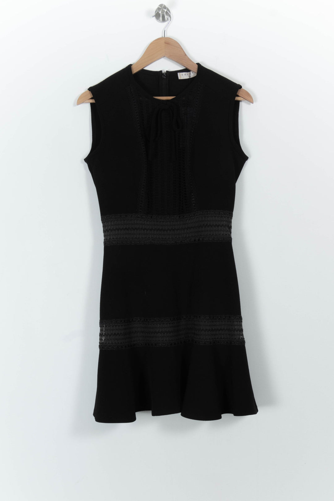 Robe Sans Manches Noire - Taille M/38 de la marque Sandro | PARAD64503 - Vendu par Paradigme - Image 2