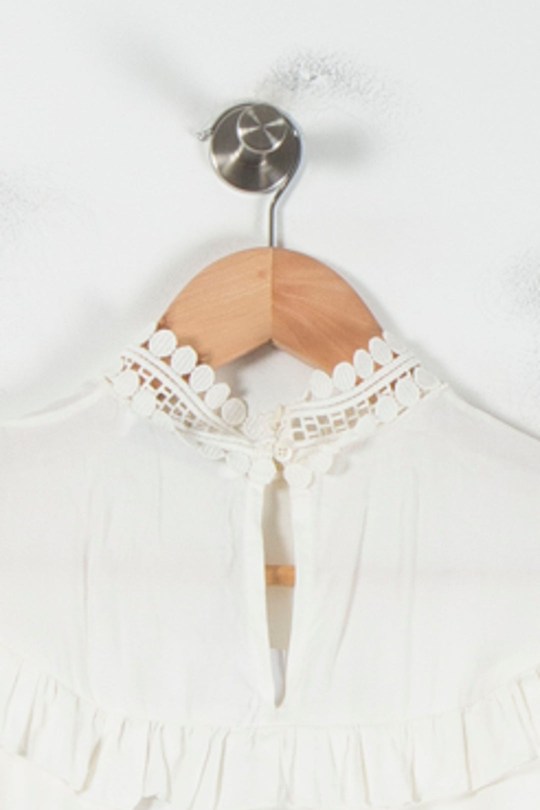 Blouse Blanche - Taille S/36 de la marque Sandro | PARAD64511 - Vendu par Paradigme - Image 4