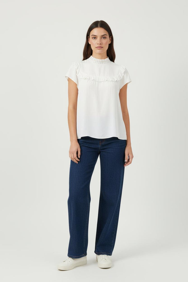 Blouse Blanche - Taille S/36 de la marque Sandro | PARAD64511 - Vendu par Paradigme - Image 1