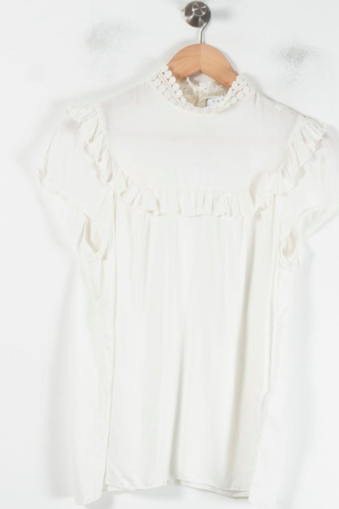 Blouse Blanche - Taille S/36 de la marque Sandro | PARAD64511 - Vendu par Paradigme - Image 2