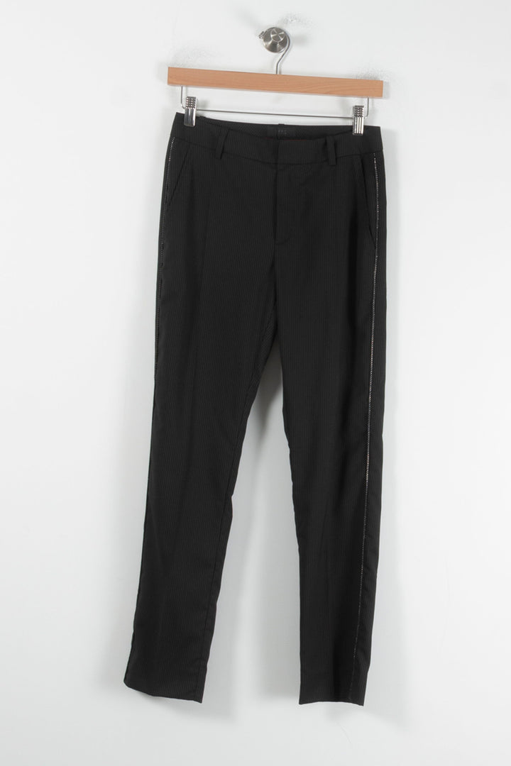 Pantalon Noir - Taille XS/34 de la marque IKKS | PARAD64513 - Vendu par Paradigme - Image 2