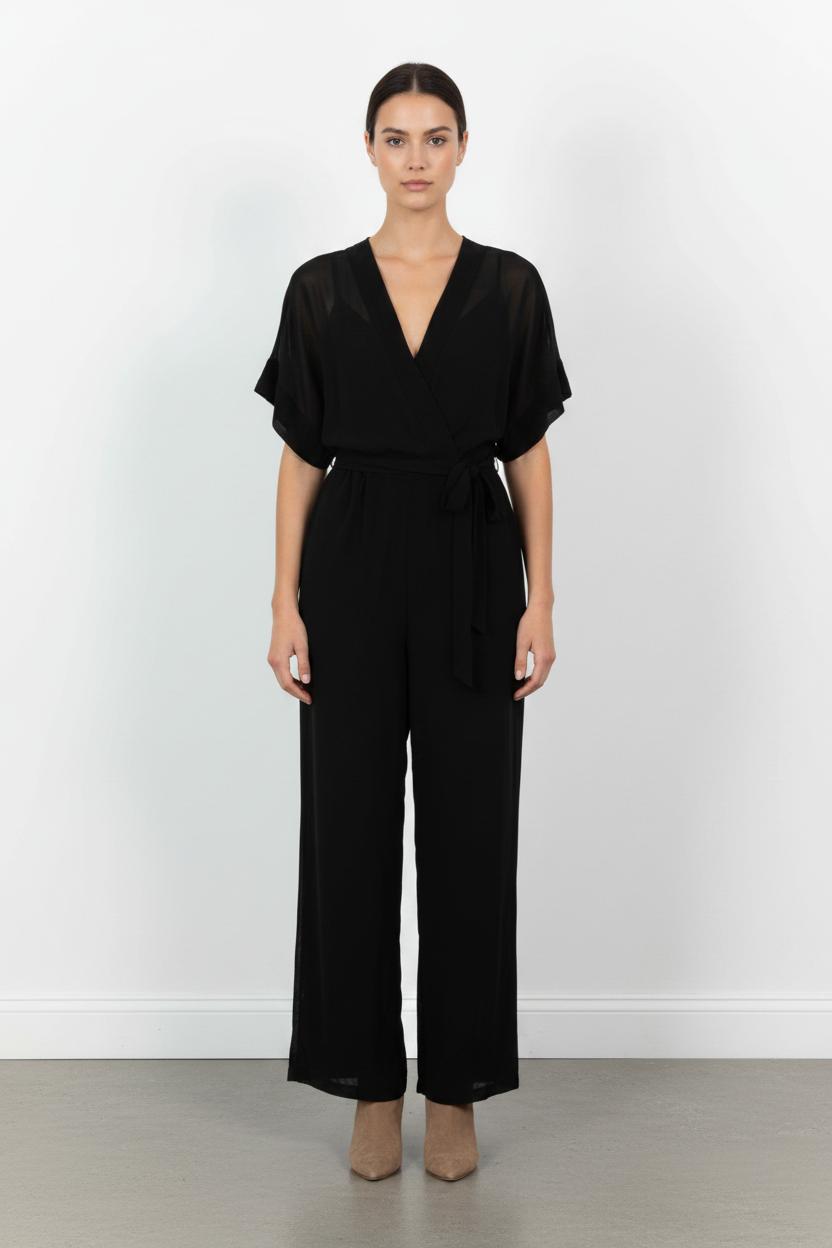 Combinaison Noire - Taille S/36 de la marque Sandro | PARAD64514 - Vendu par Paradigme - Image 1