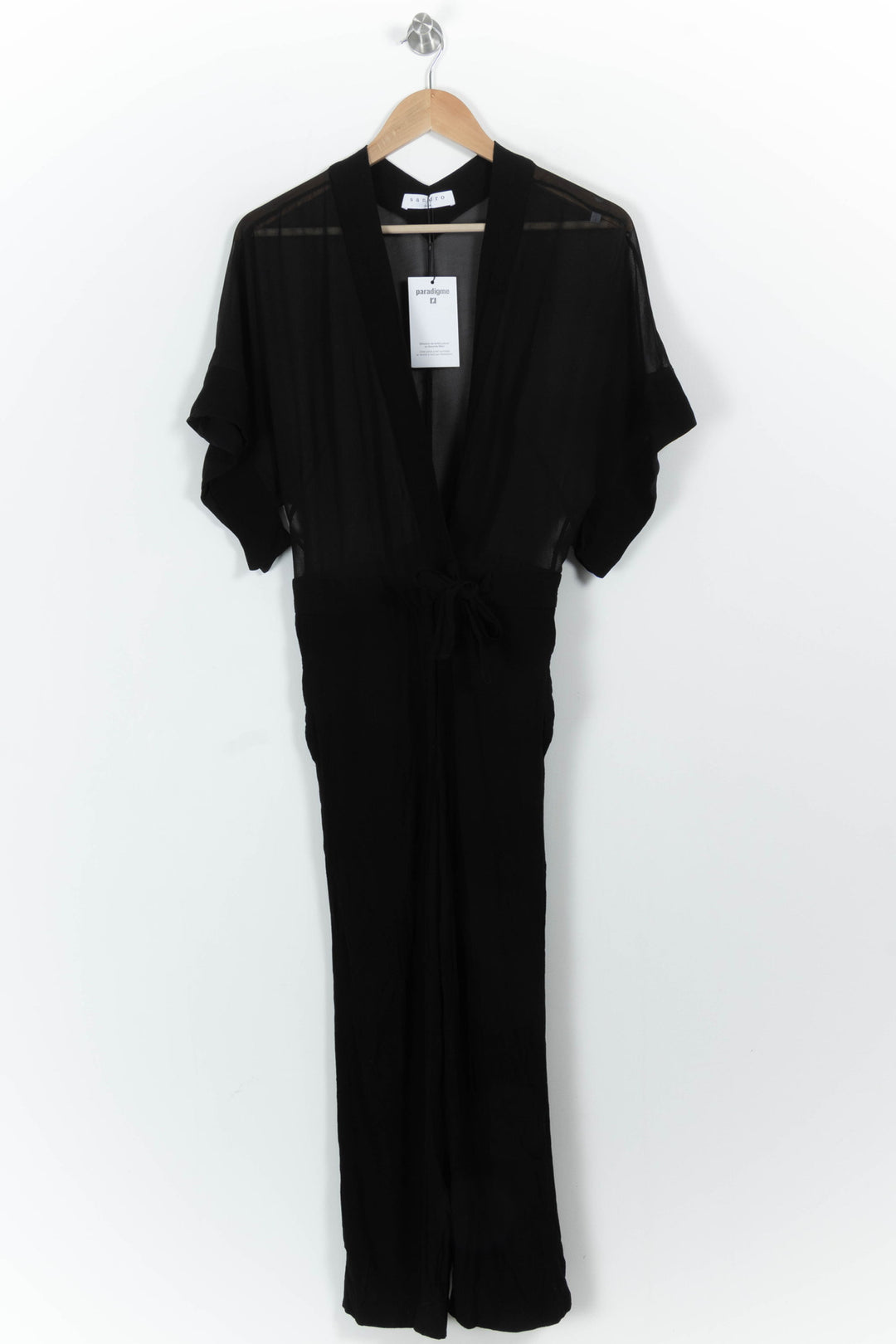 Combinaison Noire - Taille S/36 de la marque Sandro | PARAD64514 - Vendu par Paradigme - Image 2