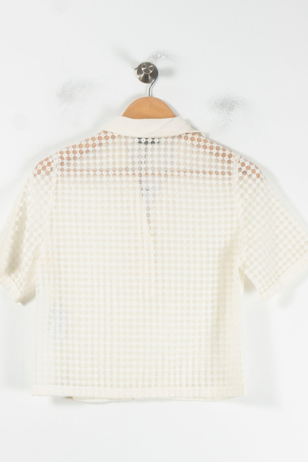 Blouse Blanche - Taille S/36 de la marque Sandro | PARAD64515 - Vendu par Paradigme - Image 4