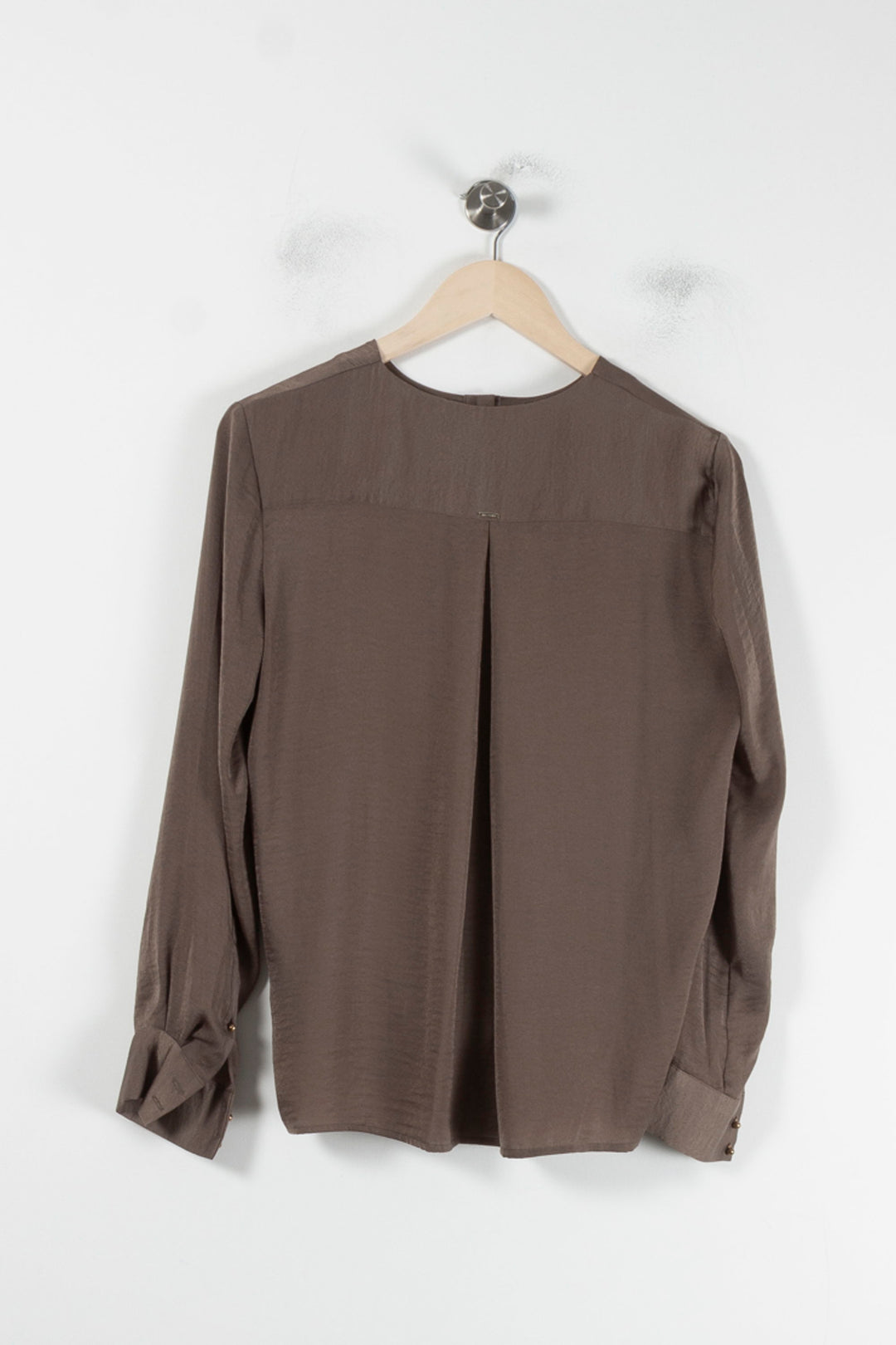 Blouse Marron - Taille M/38 de la marque IKKS | PARAD64522 - Vendu par Paradigme - Image 4
