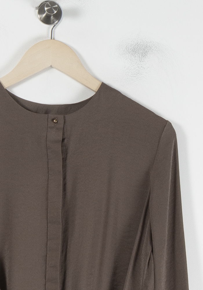 Blouse Marron - Taille M/38 de la marque IKKS | PARAD64522 - Vendu par Paradigme - Image 3
