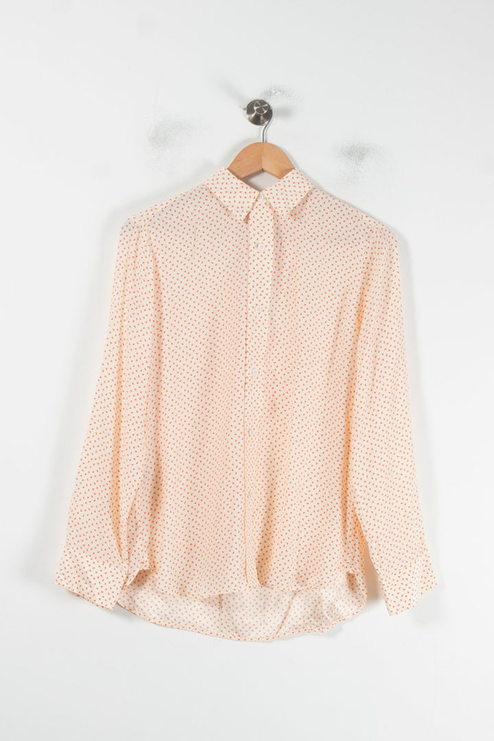 Chemise Beige et Rouge - Taille M/38 de la marque Comptoir des Cotonniers | PARAD64523 - Vendu par Paradigme - Image 2