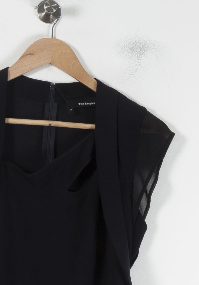Robe Sans Manches Bleu - Taille M/38 de la marque The Kooples | PARAD64525 - Vendu par Paradigme - Image 3