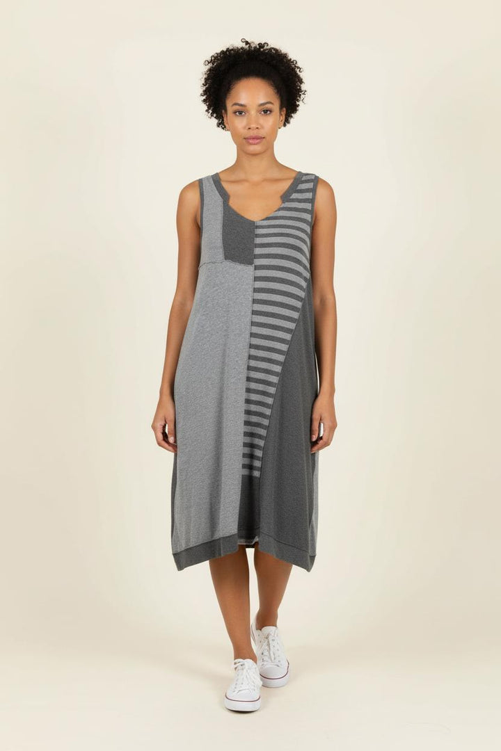 Robe Sans Manches Grise - Taille M/38 de la marque One Step | PARAD64528 - Vendu par Paradigme - Image 1