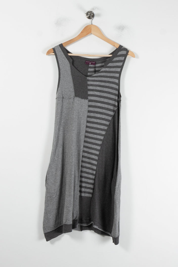 Robe Sans Manches Grise - Taille M/38 de la marque One Step | PARAD64528 - Vendu par Paradigme - Image 2