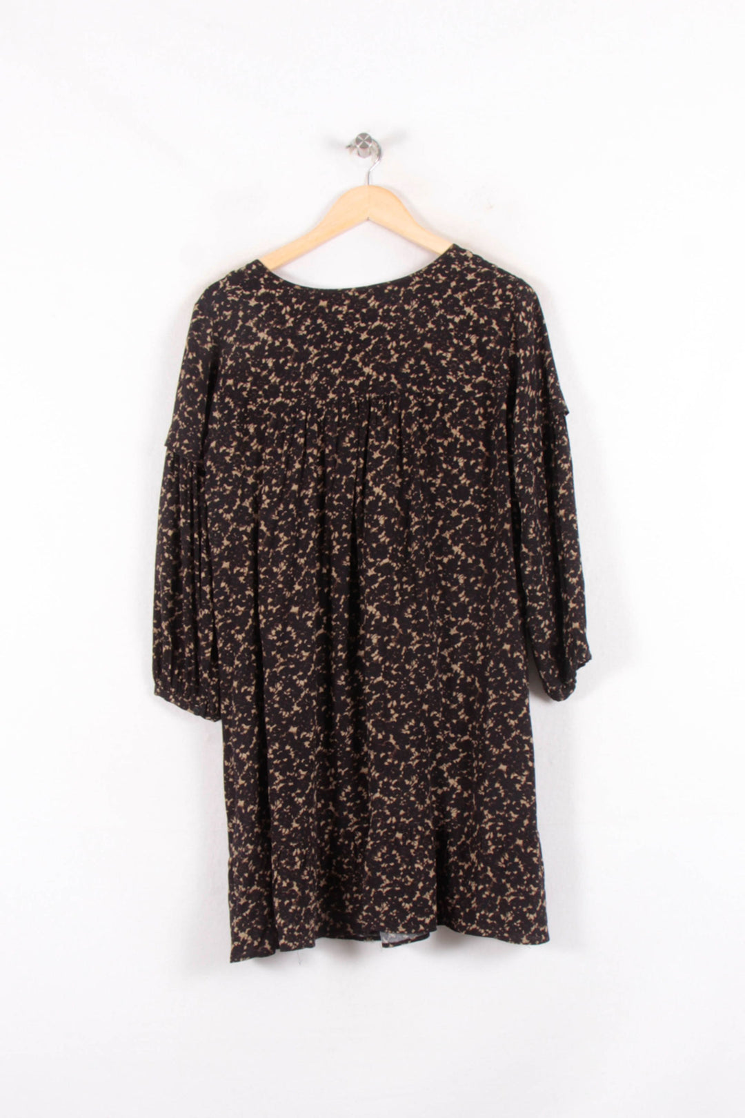 Robe Noire et Beige - Taille S/36 de la marque ba&sh | PARAD64539 - Vendu par Paradigme - Image 4