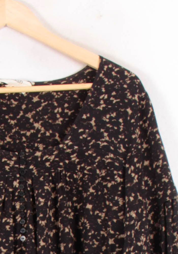 Robe Noire et Beige - Taille S/36 de la marque ba&sh | PARAD64539 - Vendu par Paradigme - Image 3