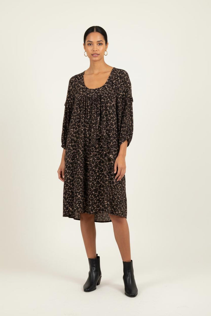Robe Noire et Beige - Taille S/36 de la marque ba&sh | PARAD64539 - Vendu par Paradigme - Image 1