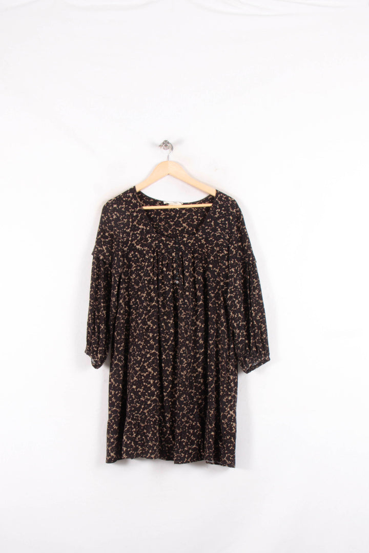 Robe Noire et Beige - Taille S/36 de la marque ba&sh | PARAD64539 - Vendu par Paradigme - Image 2