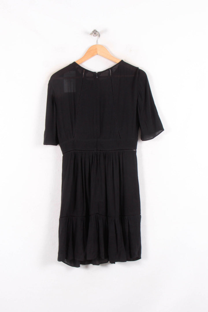 Robe Midi Noire - Taille M/38 de la marque ba&sh | PARAD64543 - Vendu par Paradigme - Image 4